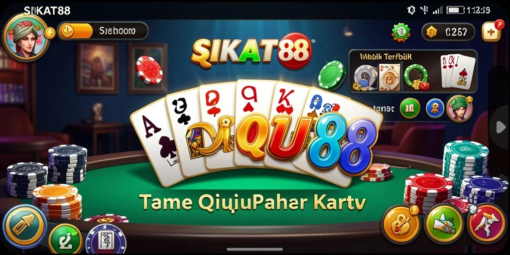 Tampilan gameplay QiuQiu yang seru dan mengasyikkan.